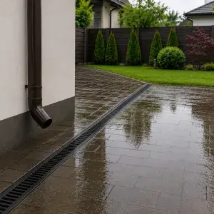 Apa băltește în curte după ploaie: 7 cauze și soluția pentru fiecare