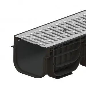 Kit rigola PP BASE LN200 Hext.200 gratar OZ A15 1000x256x200 (085402510)