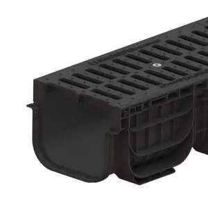 Kit rigola PP BASE LN200 Hext.200 gratar FONTA clasica C250 1000x260x200 (0854025303)