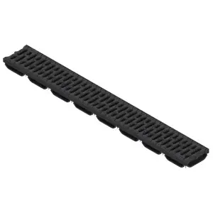 Kit rigola PP EASY LOW LN100 Hext.40 gratar PP negru A15 1000x125x40 (08838)