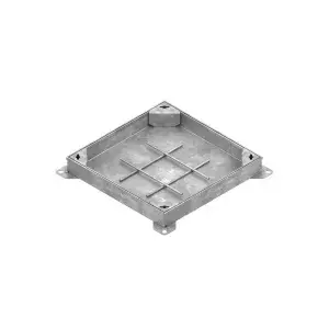 Capac OZ URBAN UNIFILL ASCUNS patrat 364x364 PL.300x300 Hext.50 cu inchizator K3 (30413.5)