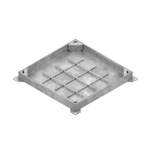 Capac OZ URBAN UNIFILL ASCUNS patrat 464x464 PL.400x400 Hext.50 cu inchizator K3 (30414.5)