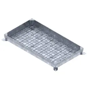 Capac OZ URBAN UNIFILL ASCUNS rectangular 1090x590 PL.1000x500 Hext.100 Hin.60 cu inchizator B125 (3041510.10-3)