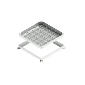 Capac OZ URBAN UNIFILL ASCUNS patrat 600x600 PL.500x500 Hext.120 Hin.80 cu inchizator B125 (30415.12-3)