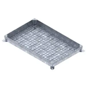 Capac OZ URBAN UNIFILL ASCUNS rectangular 1090x690 PL.1000x600 Hext.100 Hin.60 cu inchizator B125 (3041610.10-3)