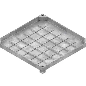 Capac OZ URBAN UNIFILL ASCUNS patrat 664x664 PL.600x600 Hext.50 cu inchizator K3 (30416.5)