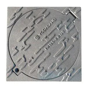 Capac FONTA URBAN patrat AUTONIVELANT 350x350 PL.302 Hext.62 tub DN315 B125 (334535-3)