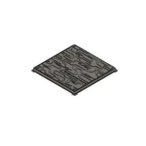 Capac FONTA URBAN EUROPE patrat 720x720 PL.650x650 Hext.41 B125 (35457-38)
