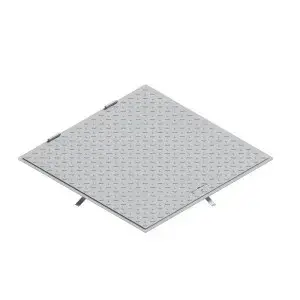 Capac OZ URBAN Access patrat 700x700 PL.640x640 Hext.33 pietonal cu maner (5000.4241-70-Z)