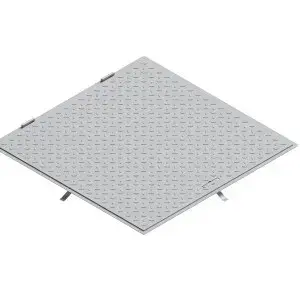 Capac OZ URBAN Access patrat 800x800 PL.740x740 Hext.33 pietonal cu maner (5000.4241-80-Z)