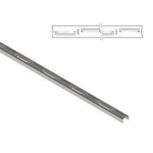 Gratar INOX BASE model staple Hext.17.4 pt gratar OZ tip Fanta 1000x28.5x17.4 (6965-MD)