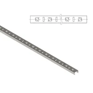 Gratar INOX BASE model maple leaf Hext.17.4 pt gratar OZ tip Fanta 1000x28.5x17.4 (6965-ML)