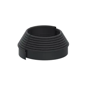 Separator gazon PP TERRA COUNTRY Premium Negru H10 cm x L10 m (82401-N)