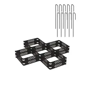 KIT Geocelule TERRA Htot.100mm 2.5m x 6m 15.3m.p cu 10 ancore OZ incluse (87101930-10)