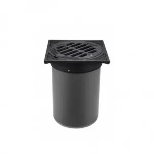 Gratar FONTA PIPE BASE cu tub telescop pt tub gofrat D.315 H.0.5 m  B125 (GT666410)