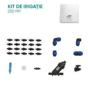 Kit de irigatie PP TERRA pentru 250m² (K010010250)