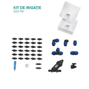 Kit de irigatie PP TERRA pentru 500m² (K010010500)