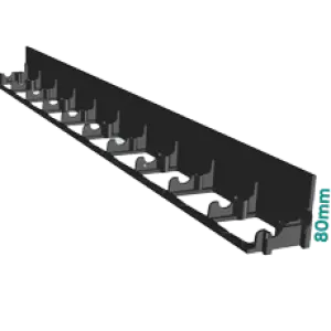 Bordura PP TERRA pt pavaj NEW FIX L=1 m, PL, H80 (SB80B)