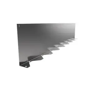 Bordura INOX STAINLESS TERRA pt pavaj STEEL EDGING L=1m H=200mm (SSED-200)