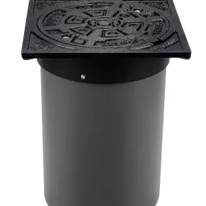 Capac FONTA PIPE BASE cu tub telescop pt tub gofrat D315. H.0,5 m  B125 (TT666400)
