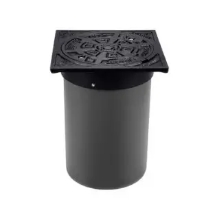 Capac FONTA PIPE BASE cu tub telescop pt tub gofrat D315. H.0,5 m D400  (TT666420)